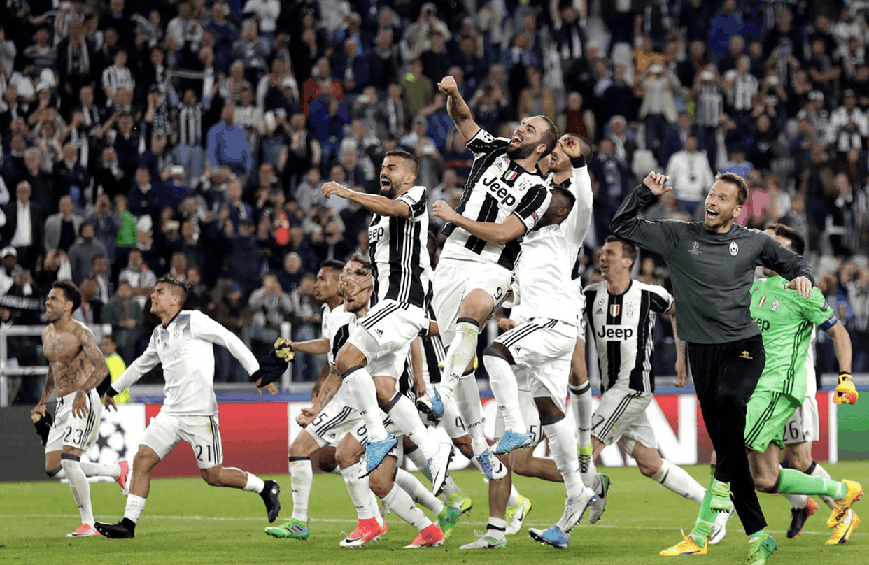 尤文图斯客场逼平曼城，晋级欧冠四强的简单介绍