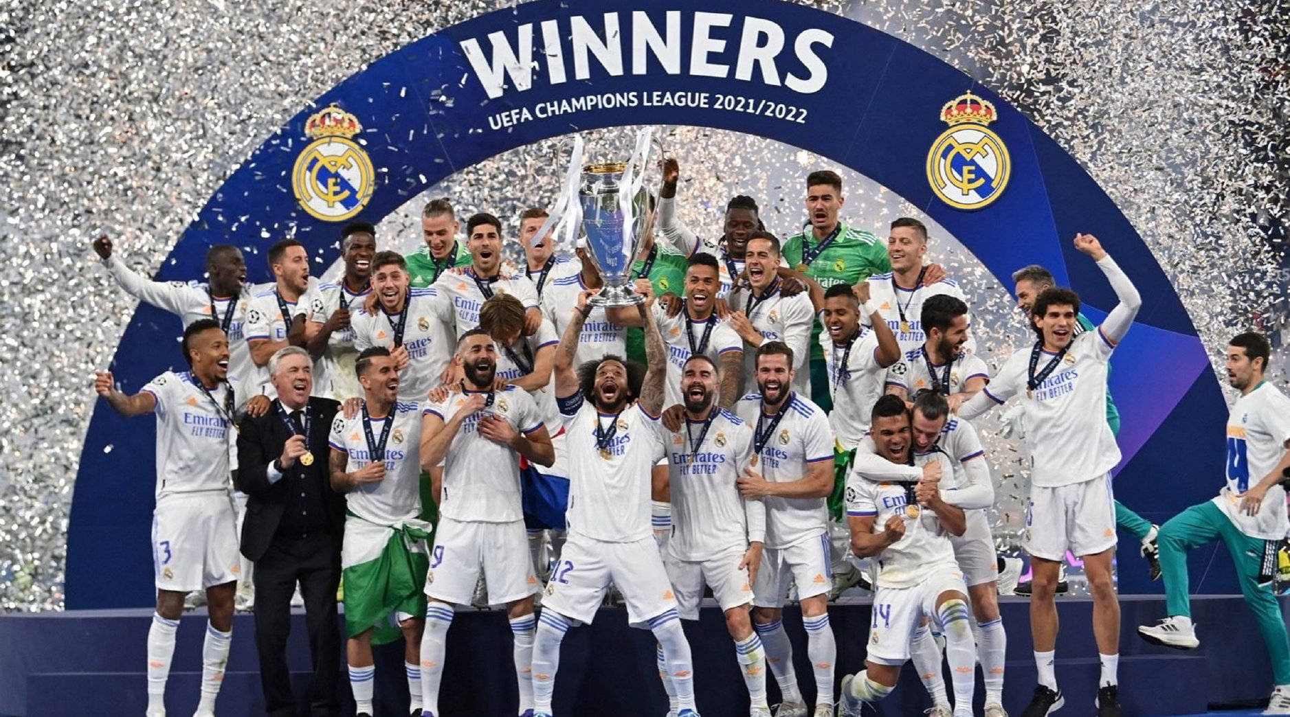 包含皇马实力碾压对手，取得大胜的词条