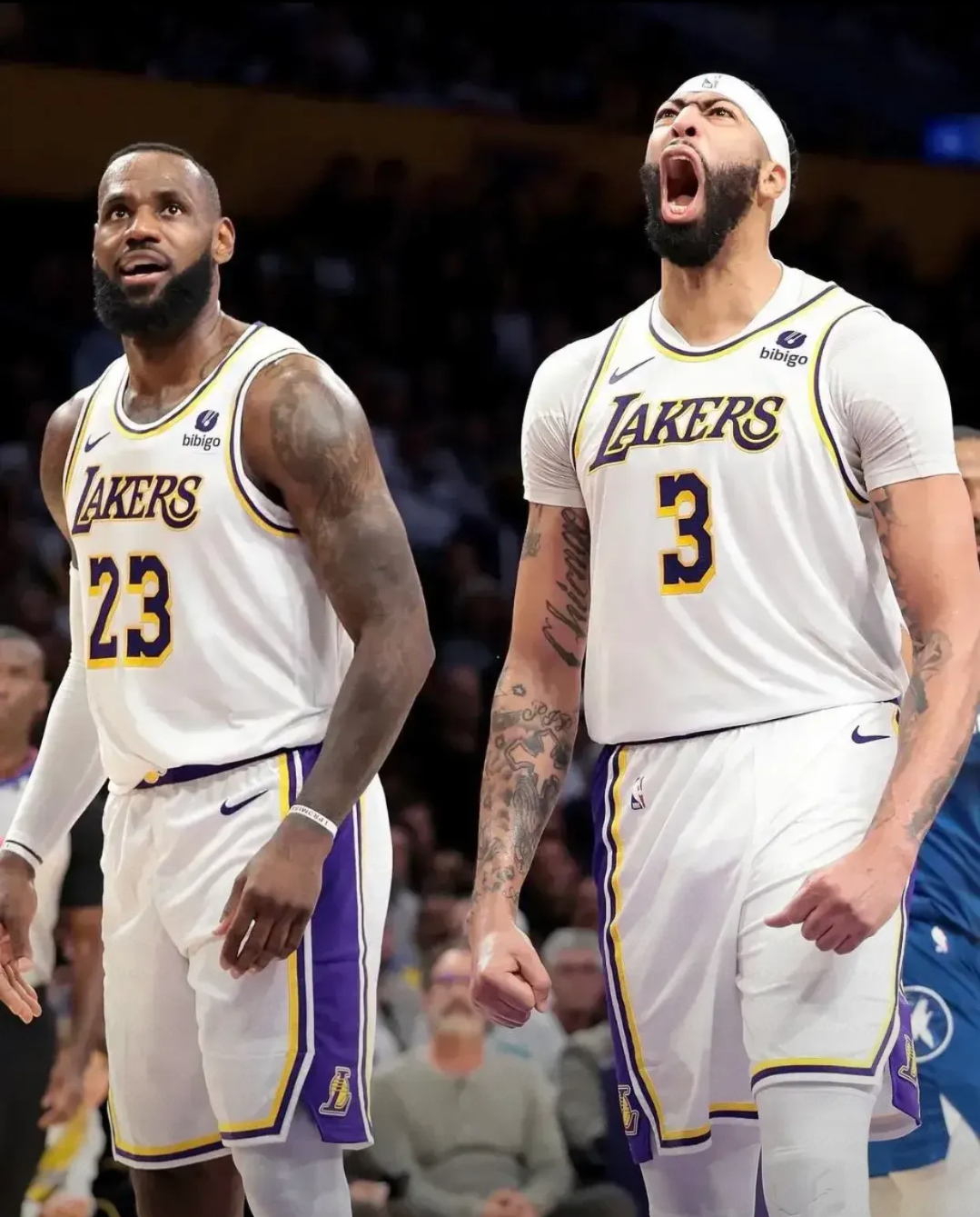 湖人负于国王，老将创下数据三双